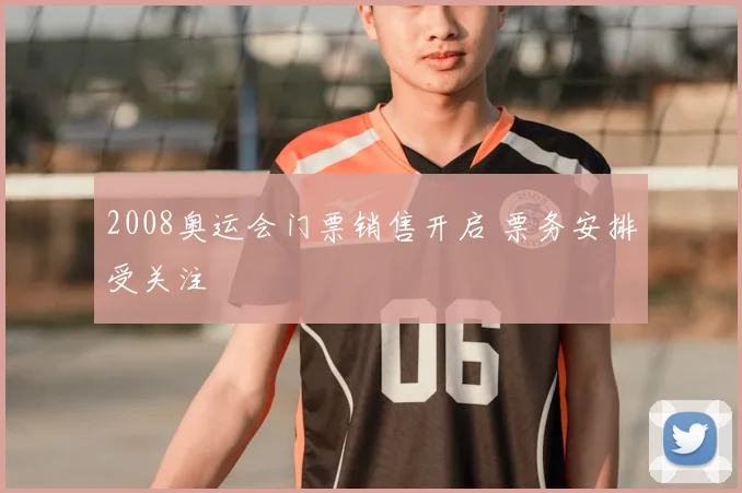 2008奥运会门票销售开启 票务安排受关注
